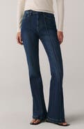 WARP+WEFT MIA High Waist Flare Jeans