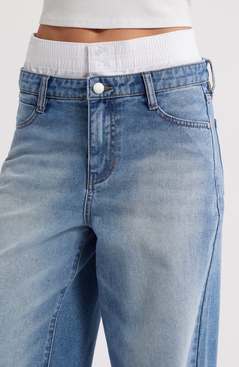 PTCL High Waist Wide Leg Jeans, Alternate, color, 