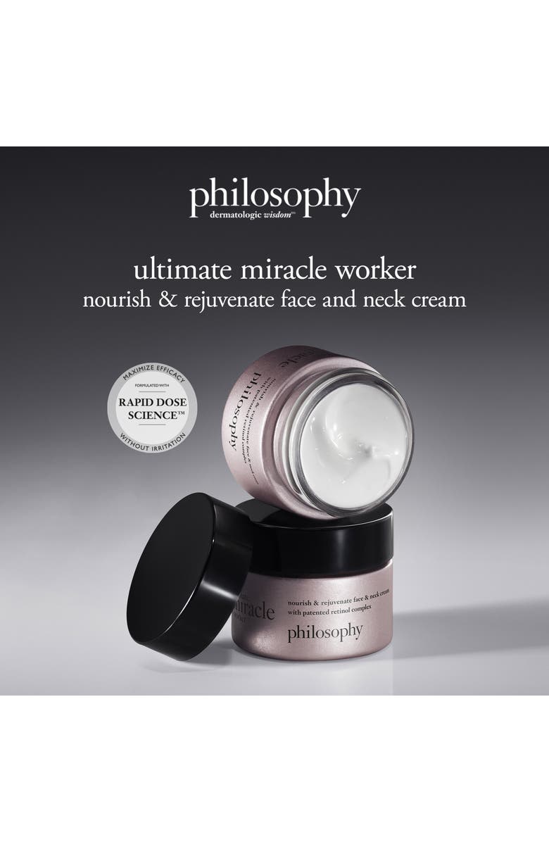 philosophy ultimate miracle worker nourish & rejuvenate face & neck cream, Alternate, color, 