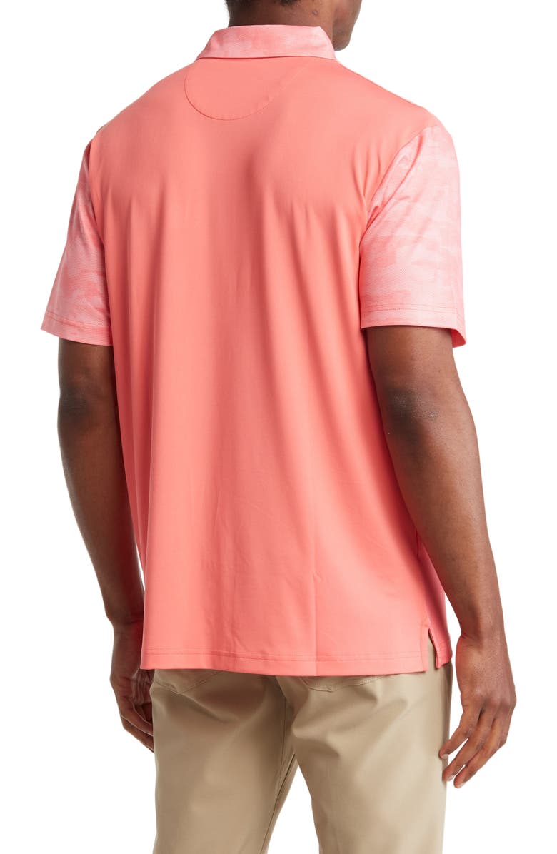 Callaway Golf<sup>®</sup> Ombré Golf Polo, Alternate, color, Sun Kissed Coral