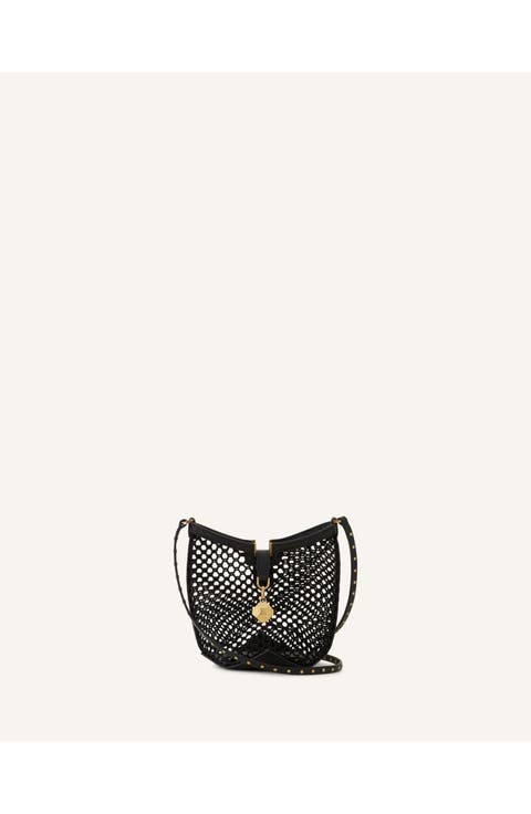 Catch By Lanvin Small Bucket Bag In Mesh