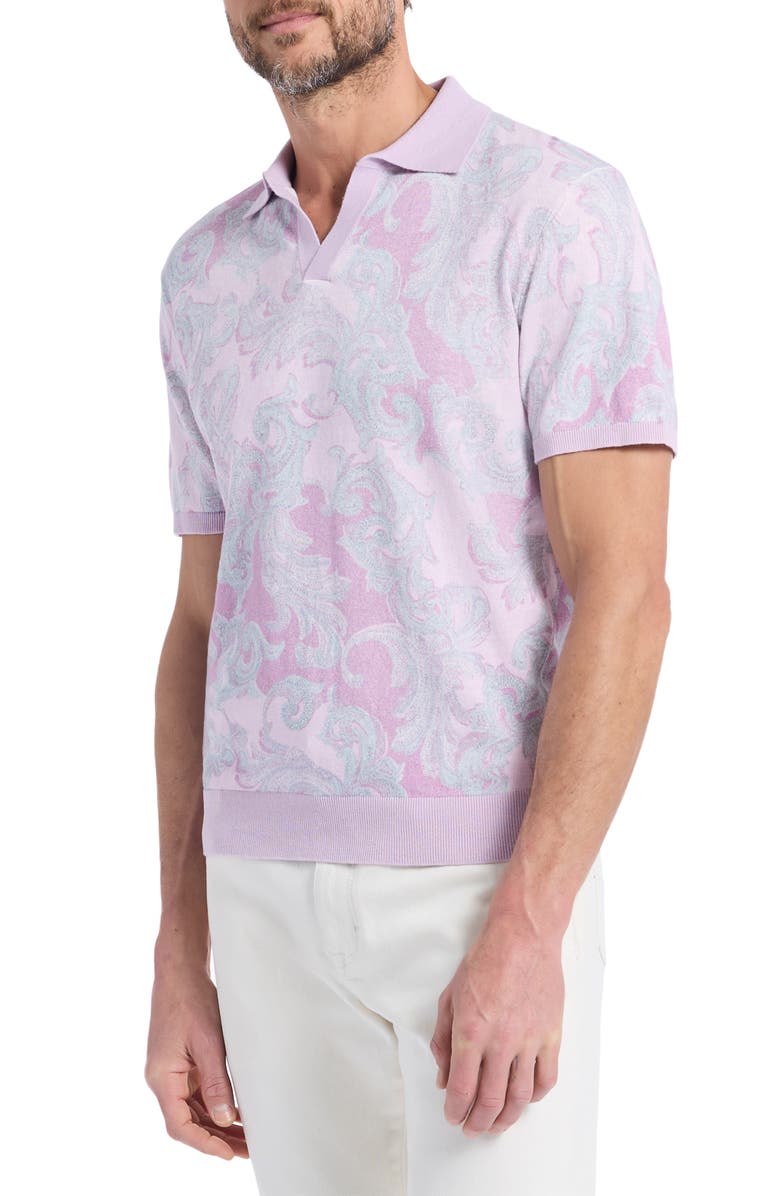 Robert Graham Kirkstall Polo Sweater, Alternate, color, 