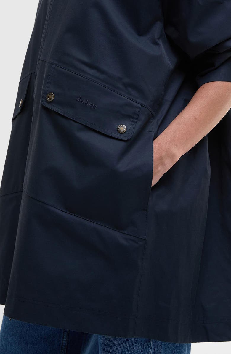 Barbour Heron Waterproof Cotton Blend Jacket, Alternate, color,