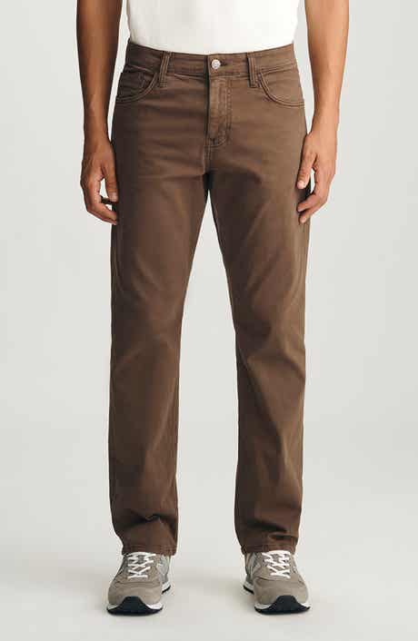 Matt Relaxed Straight Leg Twill Pants