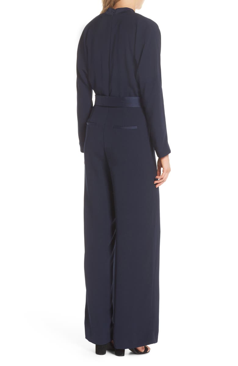 Eliza J Surplice Jumpsuit, Alternate, color,