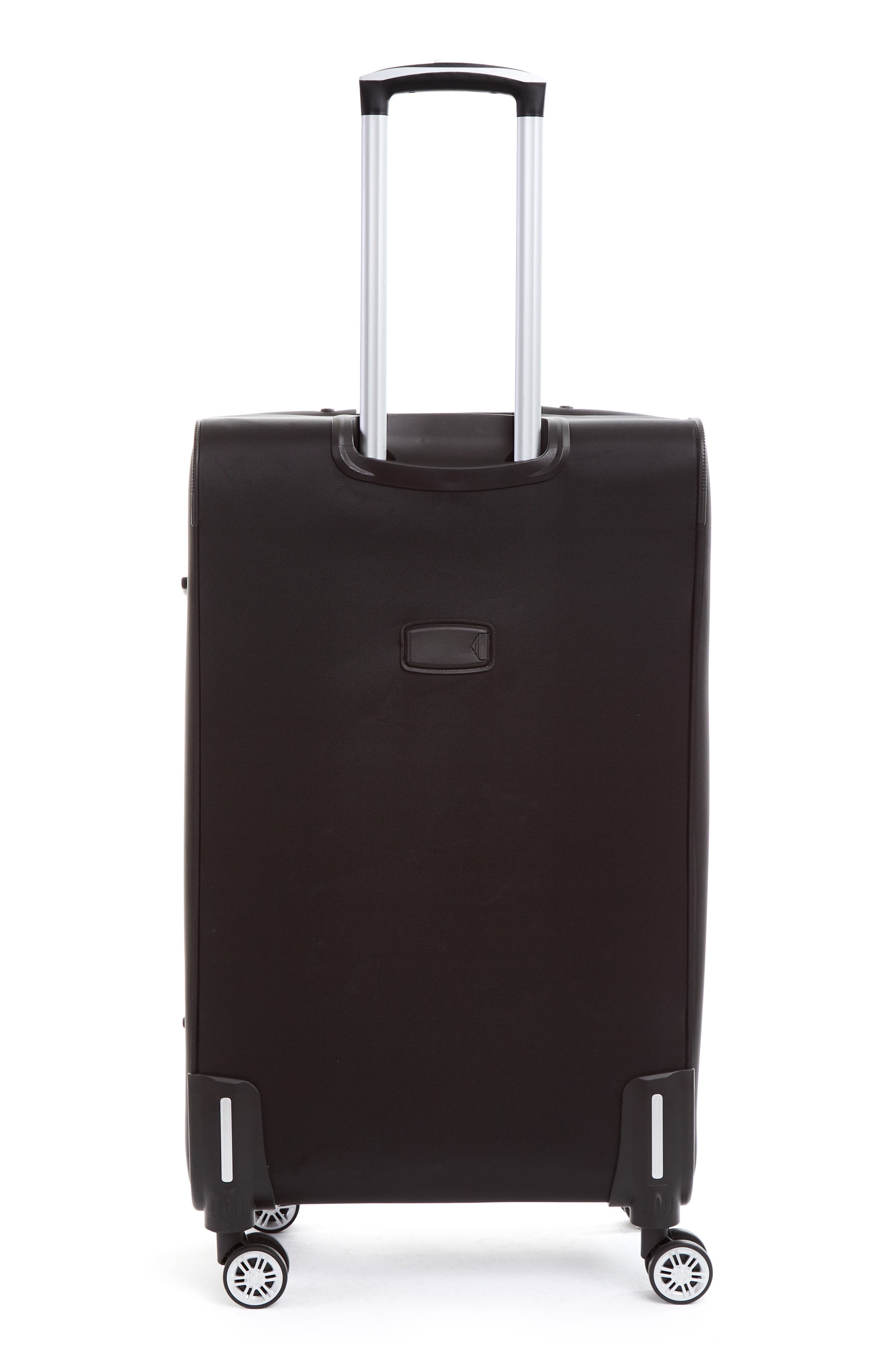 Lucky Brand Scout 28-Inch Hardside Spinner Packing Case, Alternate, color, Black Tonal