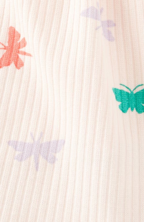 Tucker + Tate Kids' Print Rib Romper In Multi
