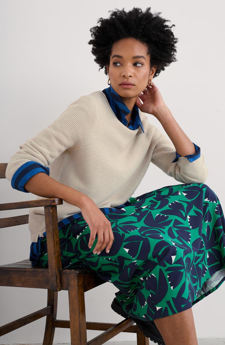 Seasalt Cornwall Makers Rib Organic Cotton Sweater, Alternate, color,