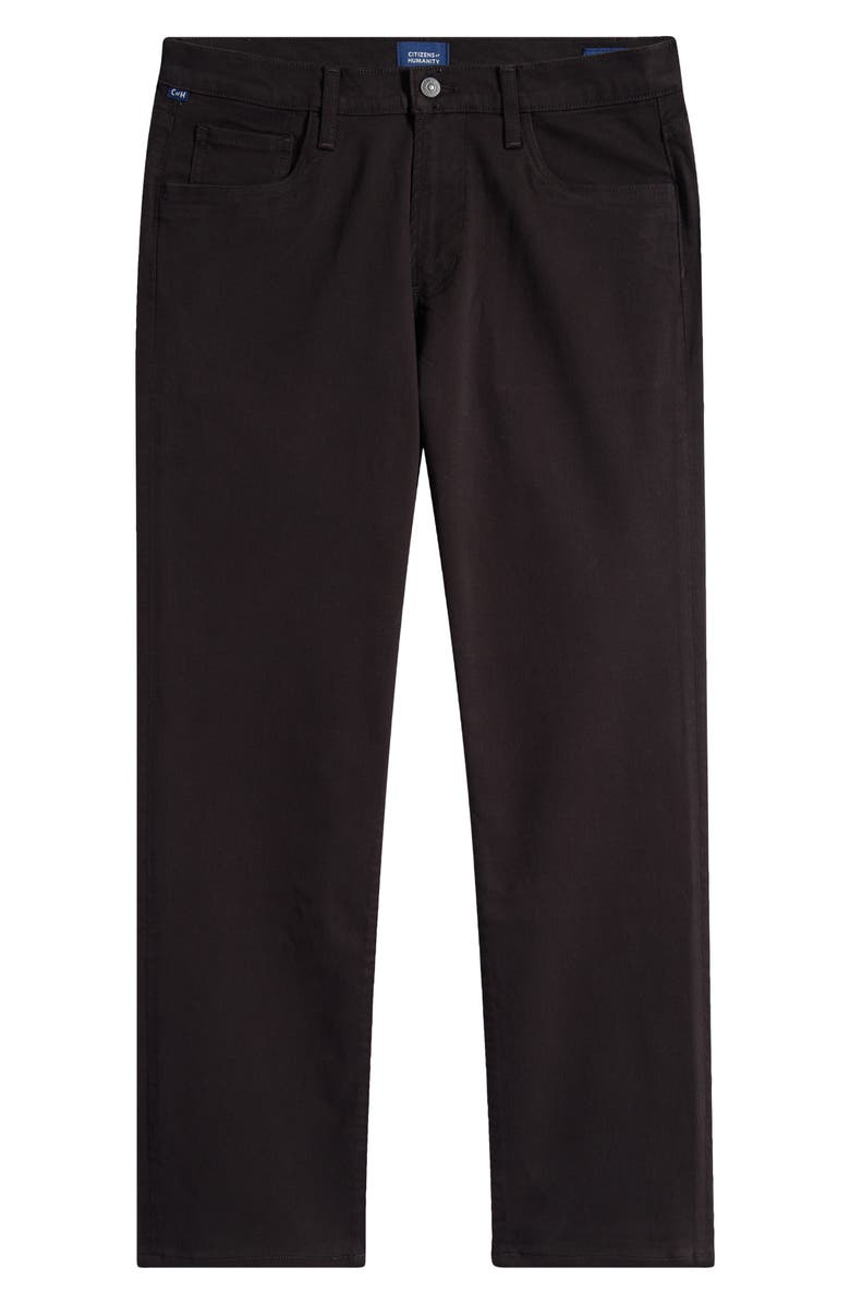 Citizens of Humanity Elijah Relaxed Straight Leg Twill Pants, Alternate, color, Toast Dark Brown