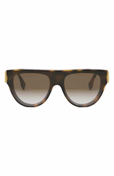 'Fendi First 139mm Flat Top Sunglasses
