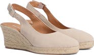 Barbour Hazel Slingback Espadrille Wedge Sandal