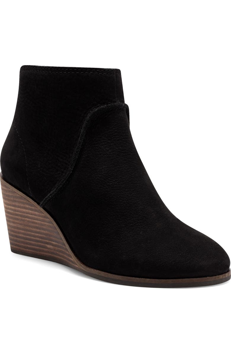Lucky Brand Zanta Wedge Bootie, Main, color,