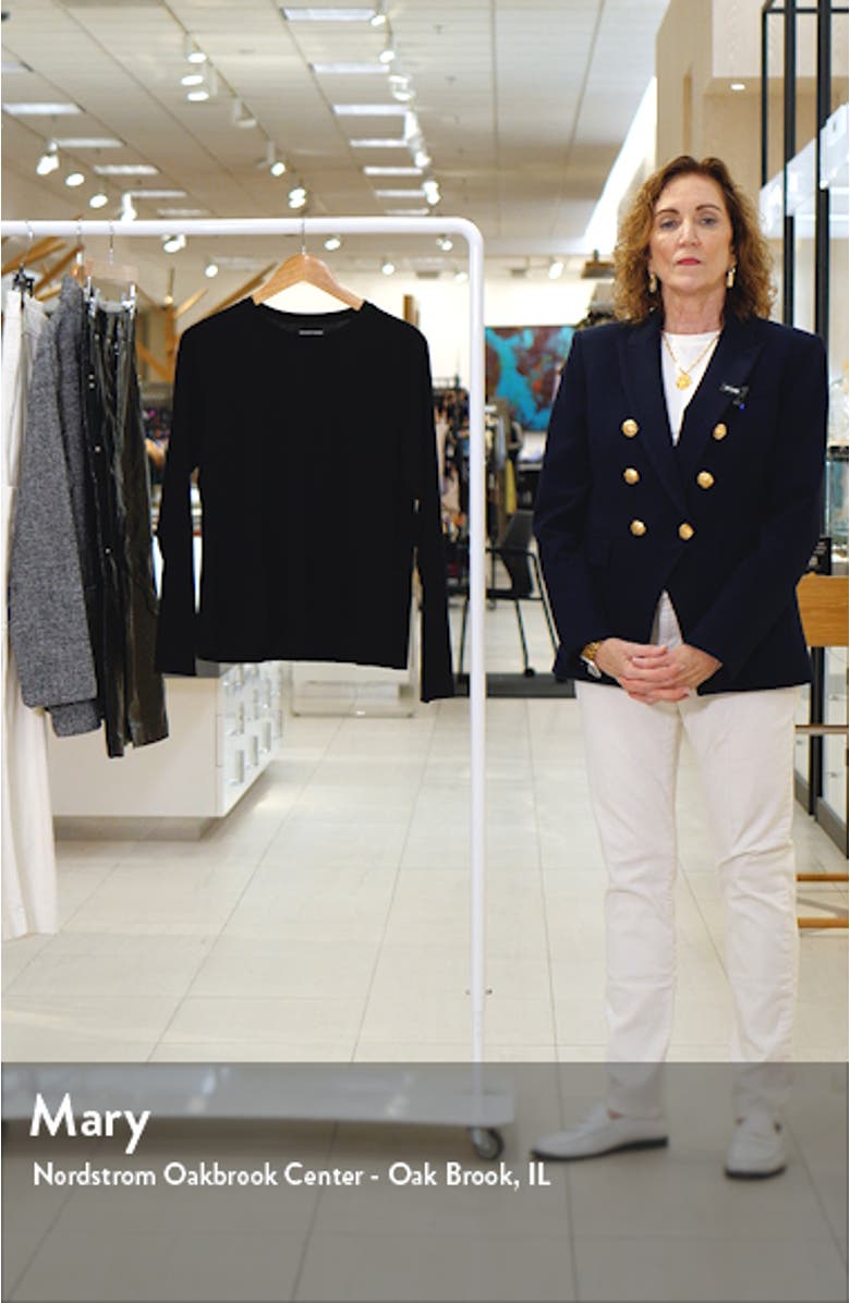 Long Sleeve Organic Cotton T-Shirt, sales video thumbnail