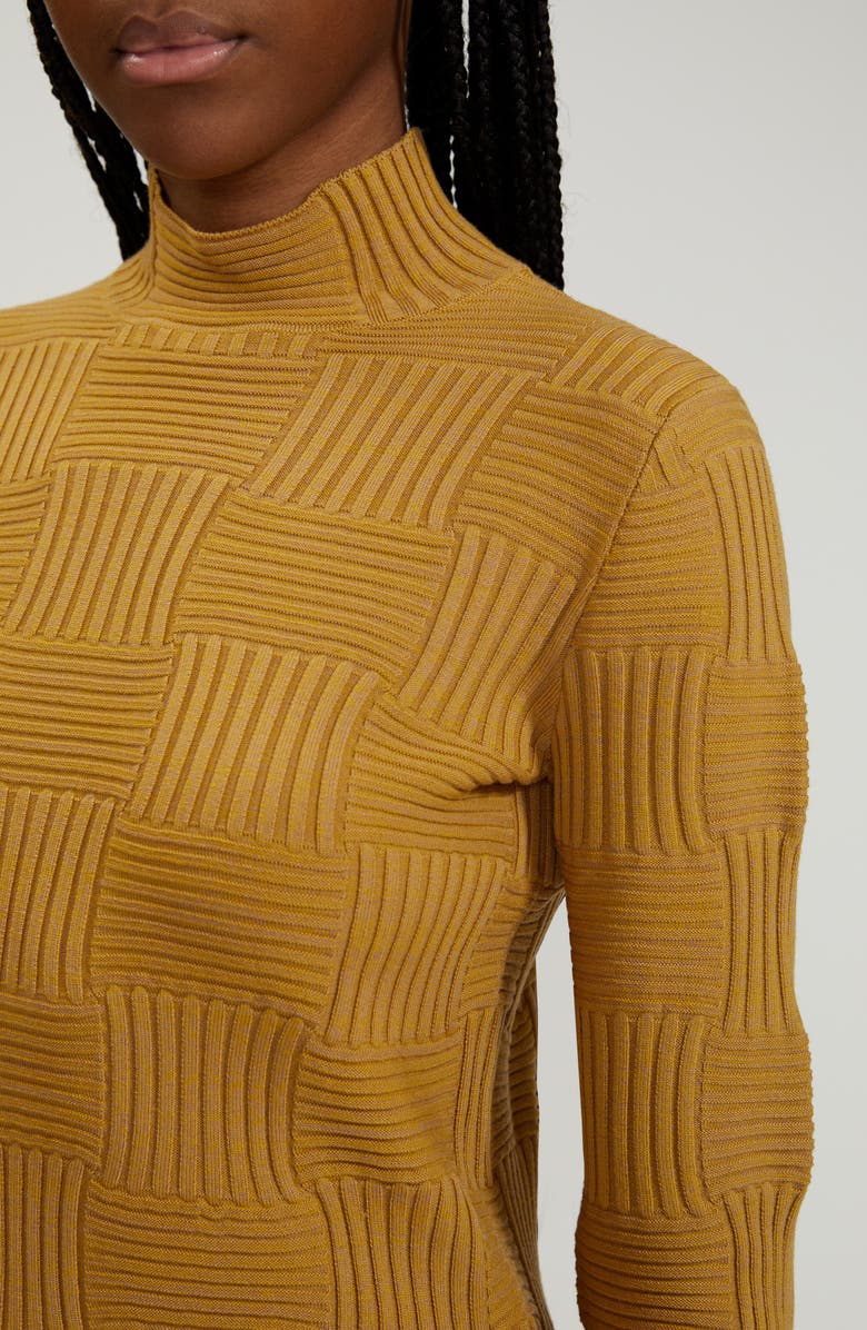 Bottega Veneta Mouliné Wool Sweater, Alternate, color, 