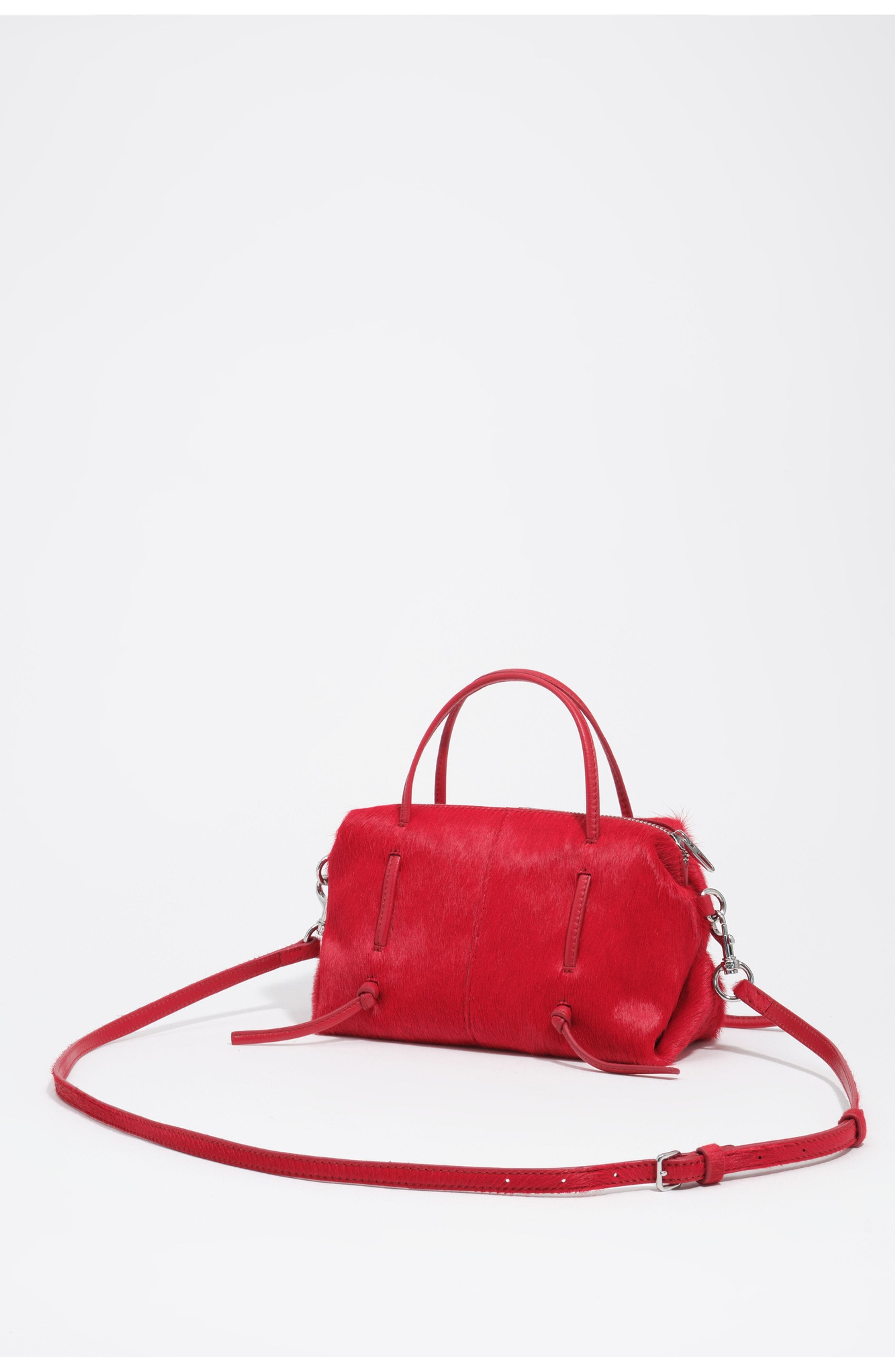 Mini Fur Lolita Bag, Alternate, color, LAVA