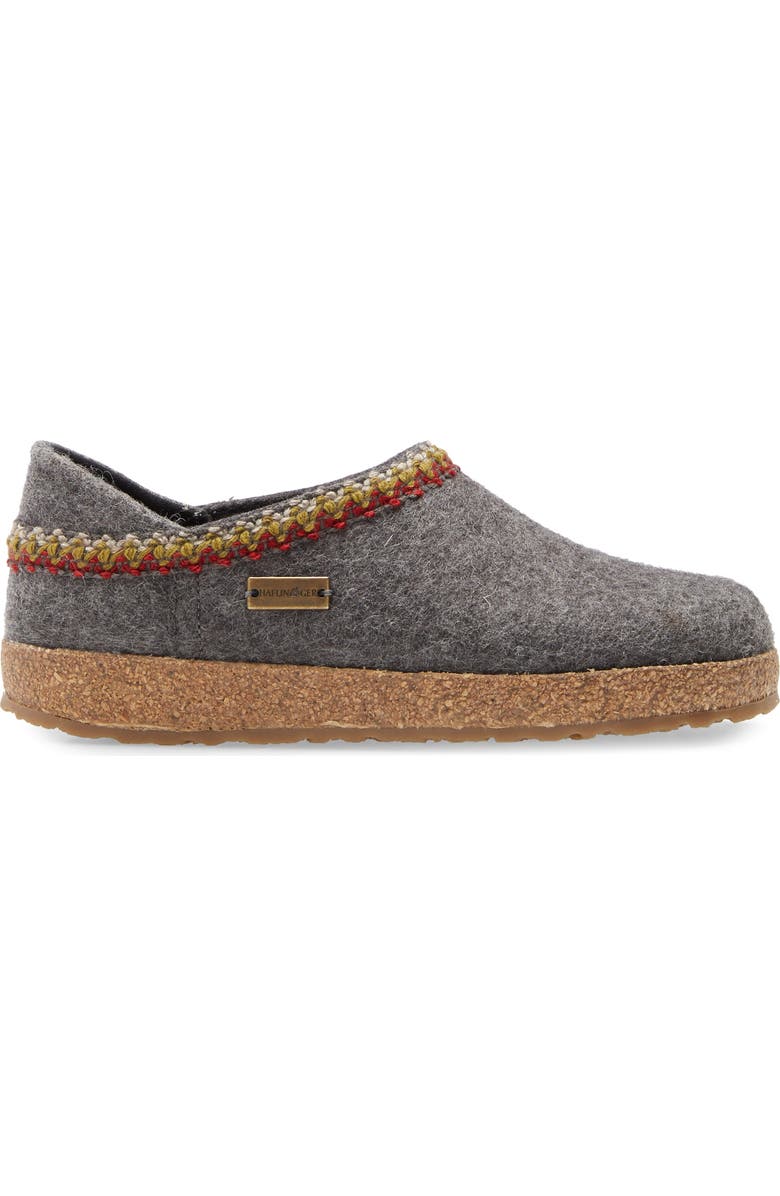 Haflinger GZH Zigzag Slipper, Alternate, color,