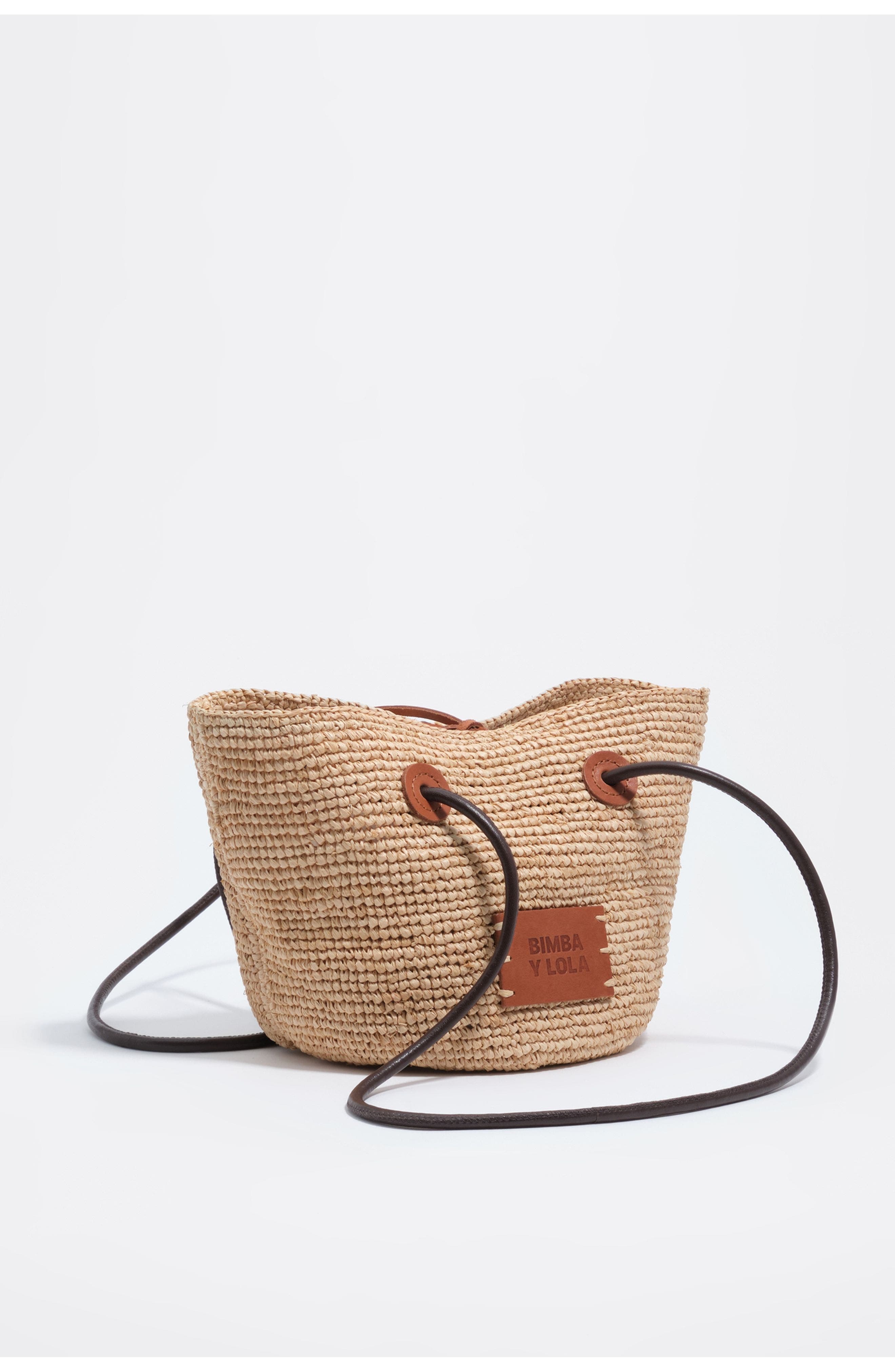 Medium Raffia Basket Bag, Alternate, color, NATURAL