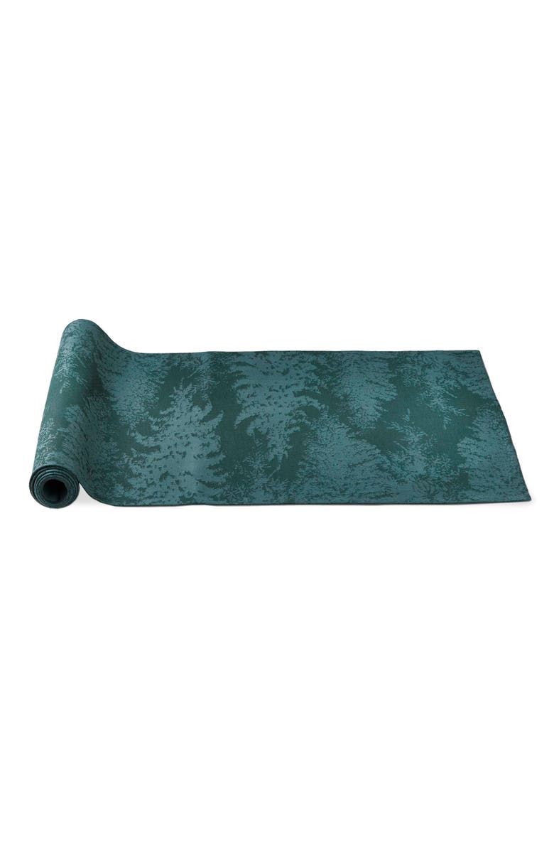 tag Wilde Pine Jacquard Table Runner Green Multi Cotton, Main, color, Green