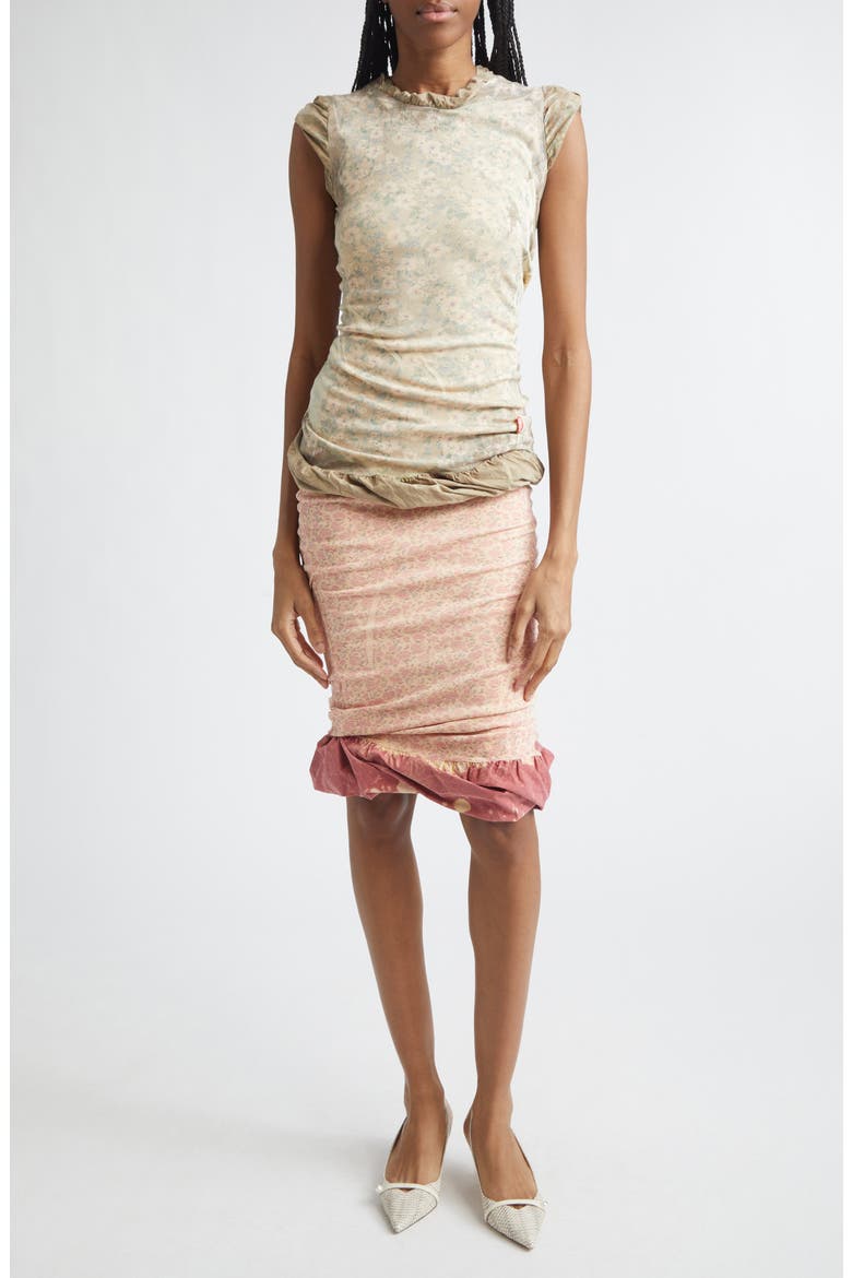 T-Ory Rib Top, Alternate, color, LATTE