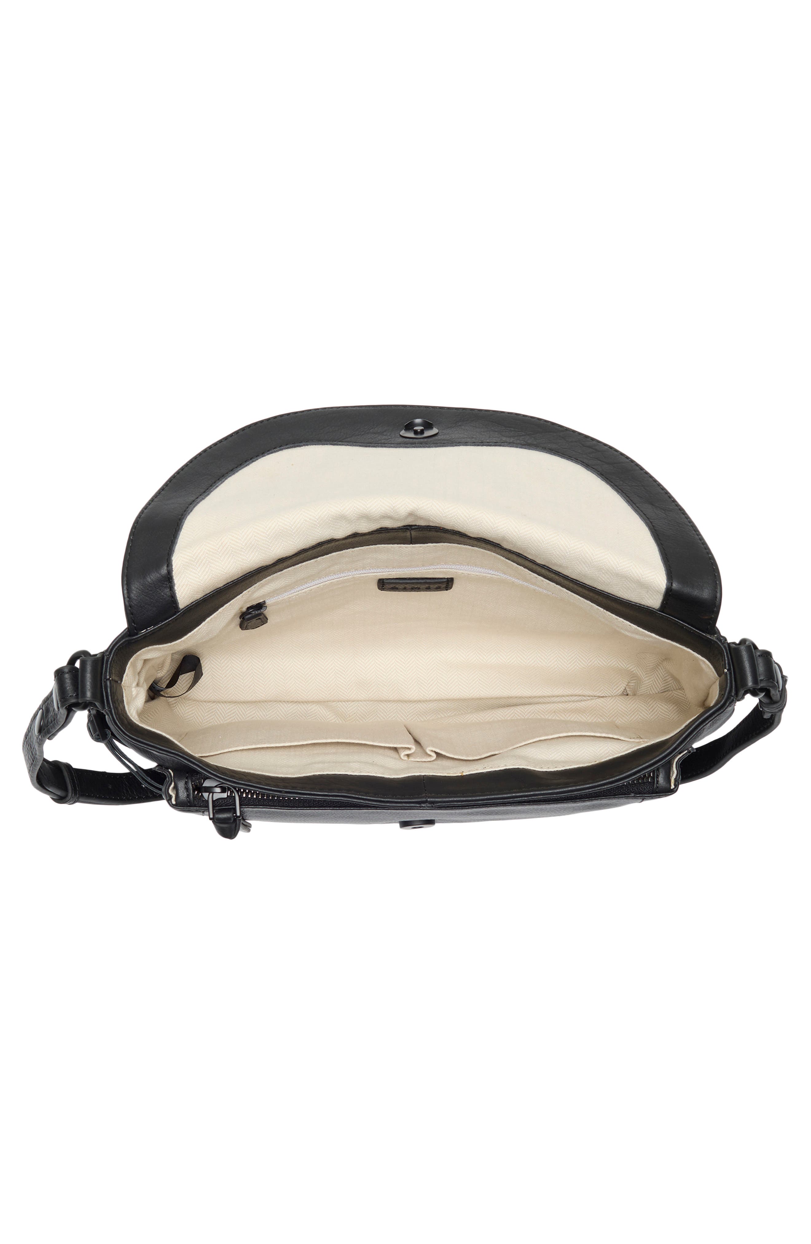 AIMEE Ripley Convertible Crossbody Bag, Alternate, color, Black W Black