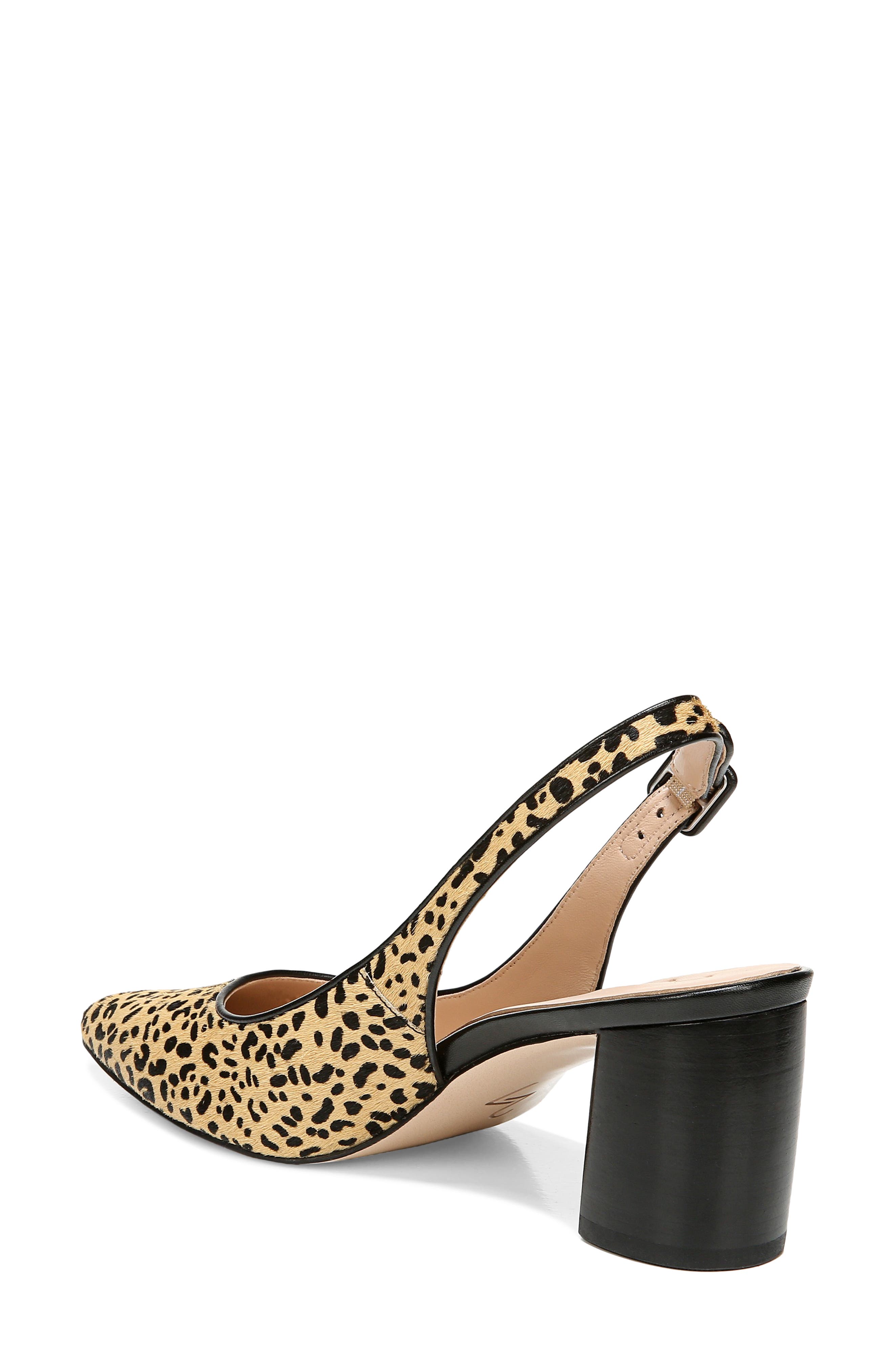 27 Edit Meera Slingback Pump, Alternate, color, NUDE LEOPARD