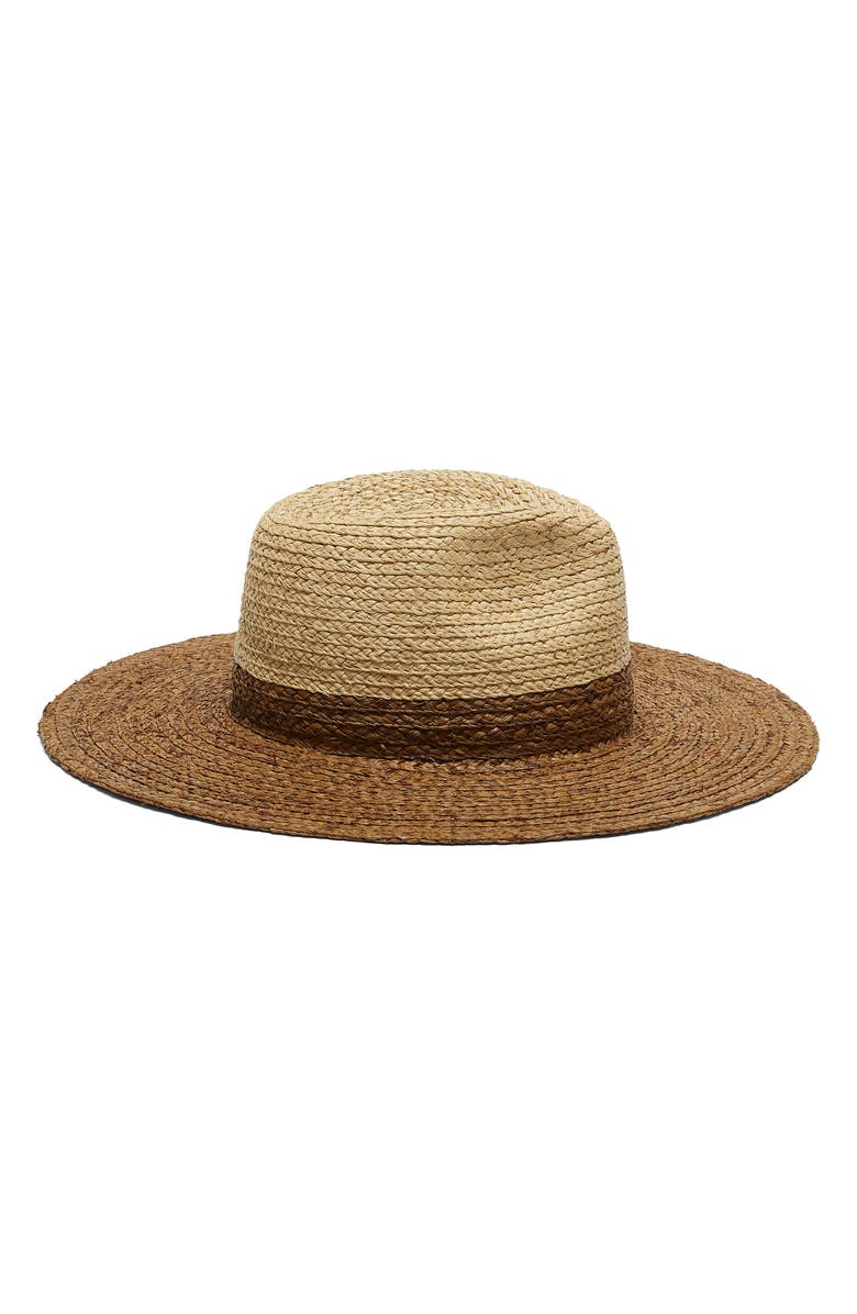 Eugenia Kim Emmanuelle Wide Brim Raffia Fedora, Alternate, color,