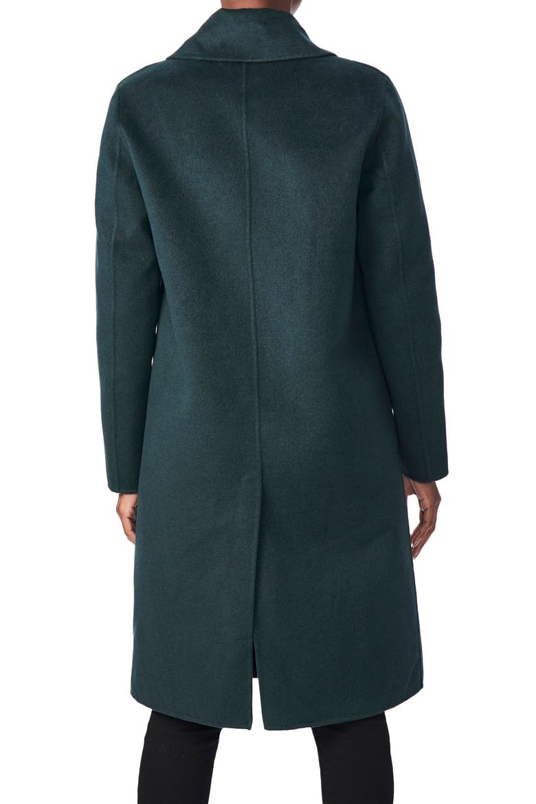 Notch Collar Coat, Alternate, color, DARK TEAL