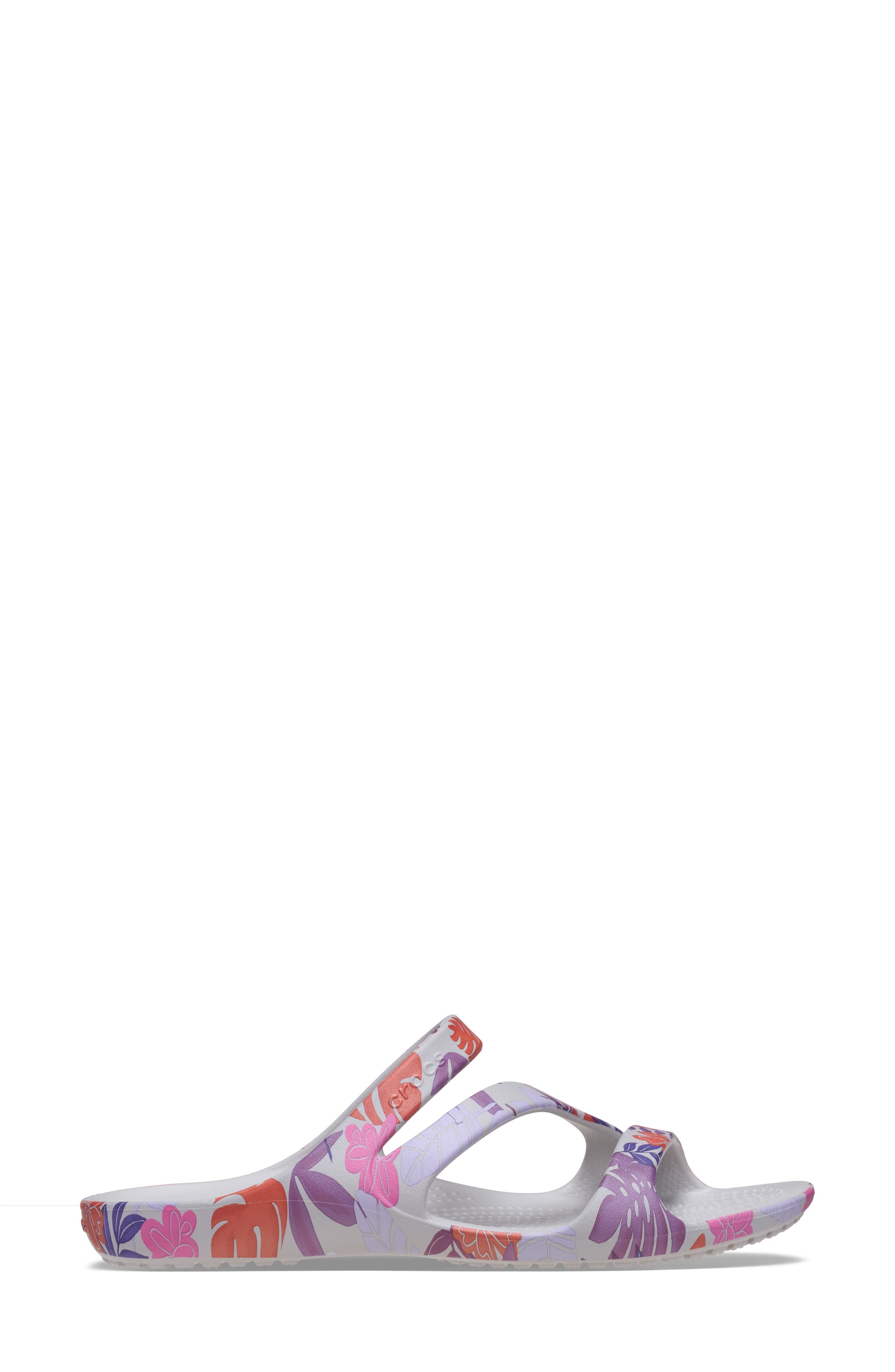 CROCS Kadee II Tropical Sandal, Alternate, color, Pearl White