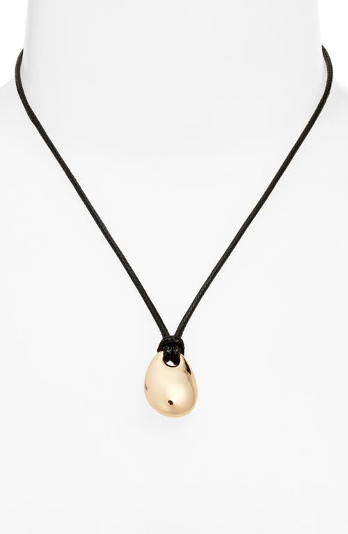 Open Edit Molten Orb Pendant Necklace In Brown