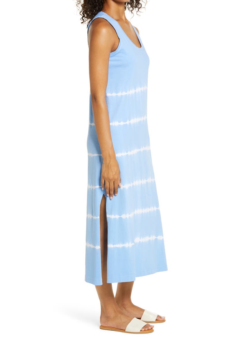 Tie Dye Dress, Alternate, color, BIMINI BLUE V2