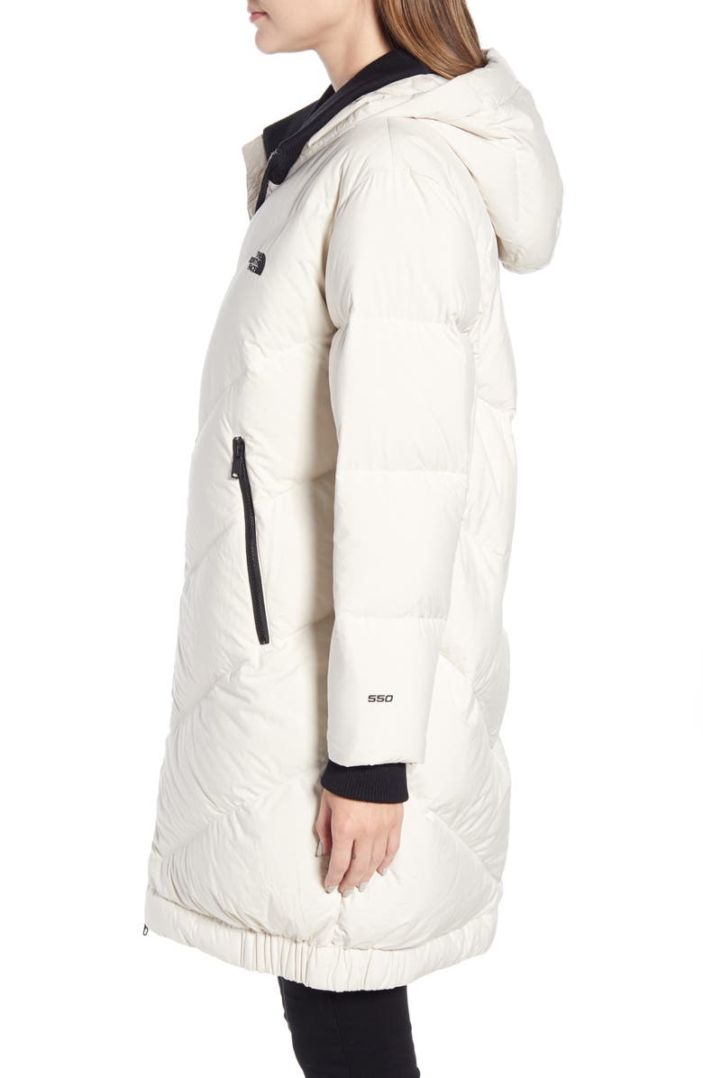 The North Face Albroz 550 Fill Power Down Hooded Jacket, Alternate, color,