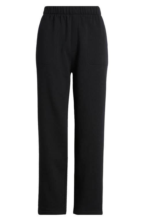 Caslonr Caslon(r) Easy Cotton Blend Sweatpants In Black