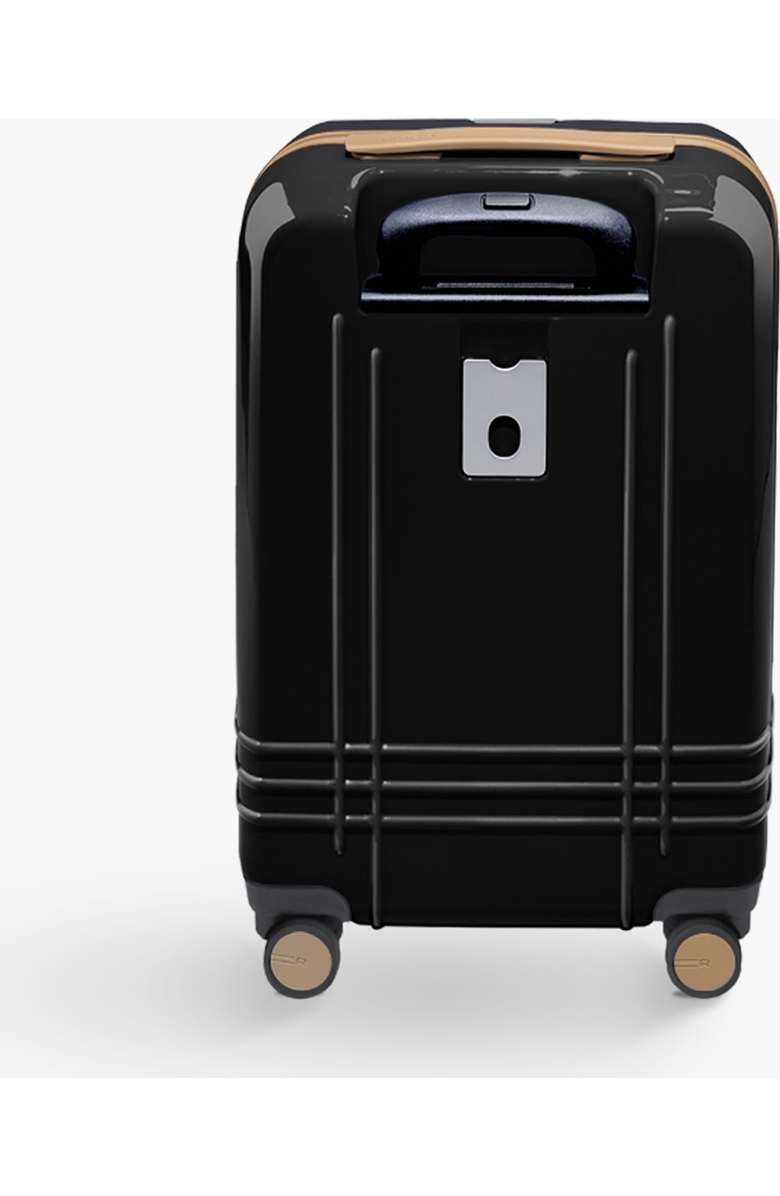 ROAM Luggage Expandable Carry-On, Alternate, color, Black Gloss / Tan