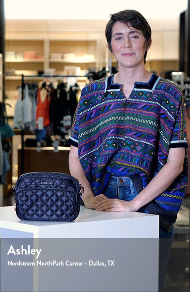 Small Metro Quilted Nylon Camera Bag, sales video thumbnail