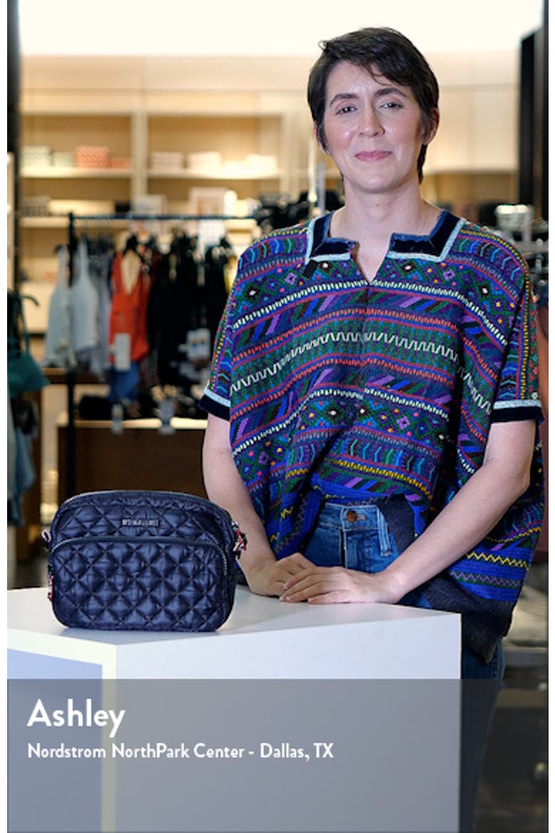 Small Metro Quilted Nylon Camera Bag video
