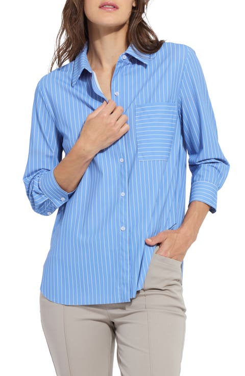 Schiffer Stripe Button-Up Shirt