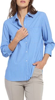 Lysse Schiffer Stripe Button-Up Shirt