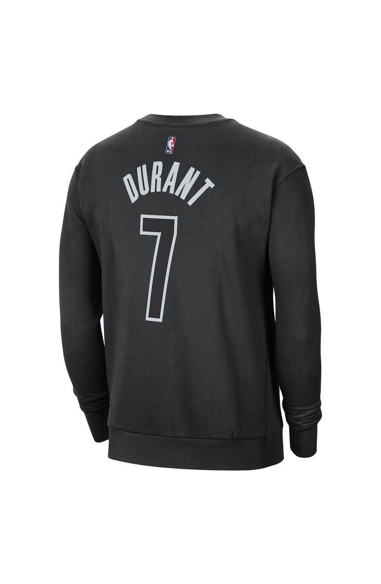 Jordan Brand Men's Jordan Brand Kevin Durant Black Brooklyn Nets Statement Name & Number Pullover Sweatshirt, Alternate, color, 