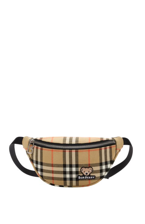 Check Belt Bag