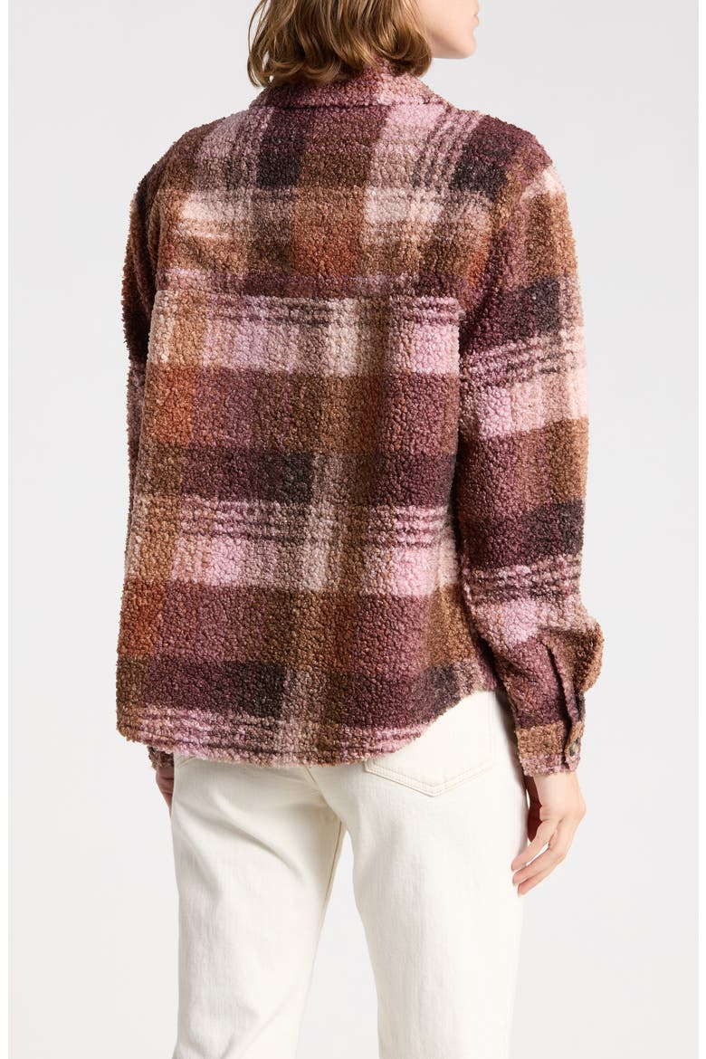 Tory Boxy Crop Plaid Shacket, Alternate, color, RUSTIC BLUSH