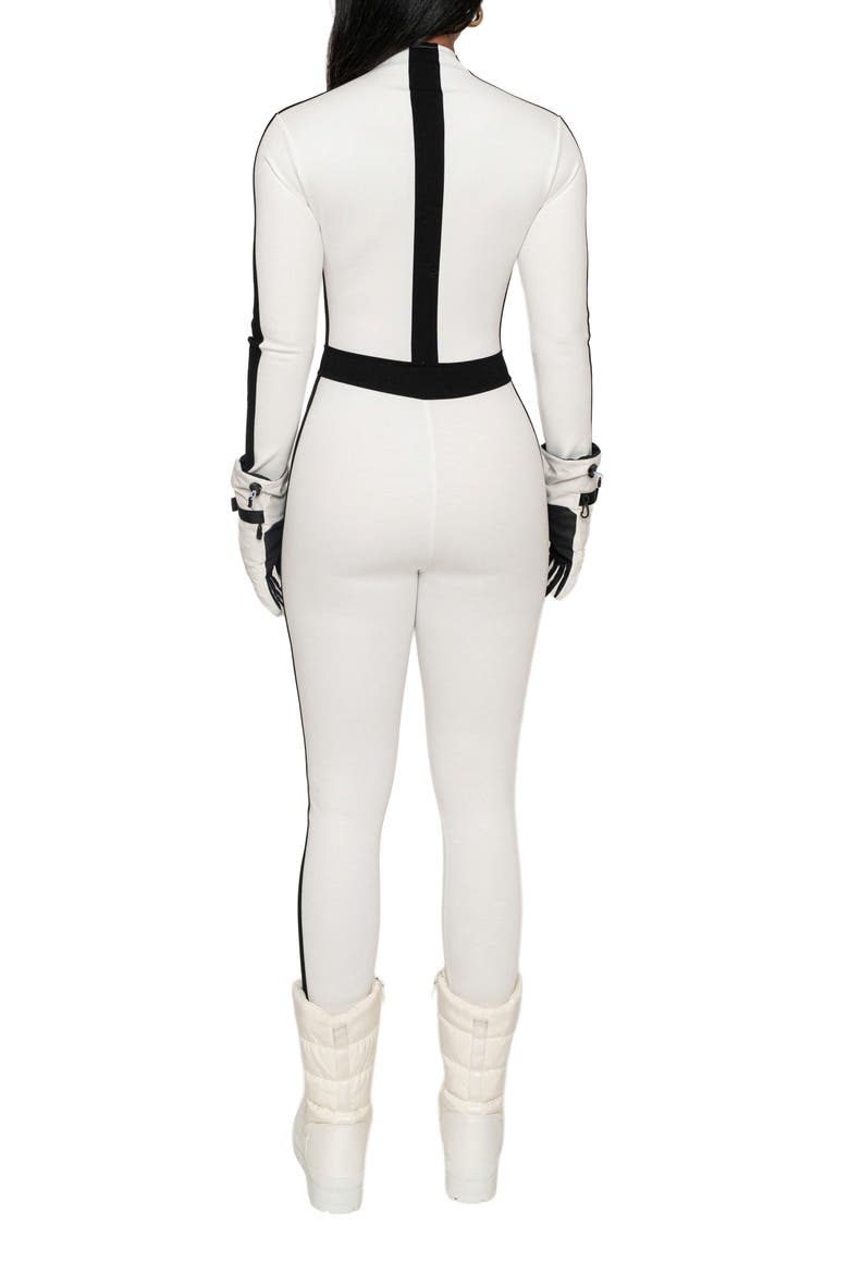 Off Limits Long Sleeve Jumpsuit, Alternate, color, IVORY