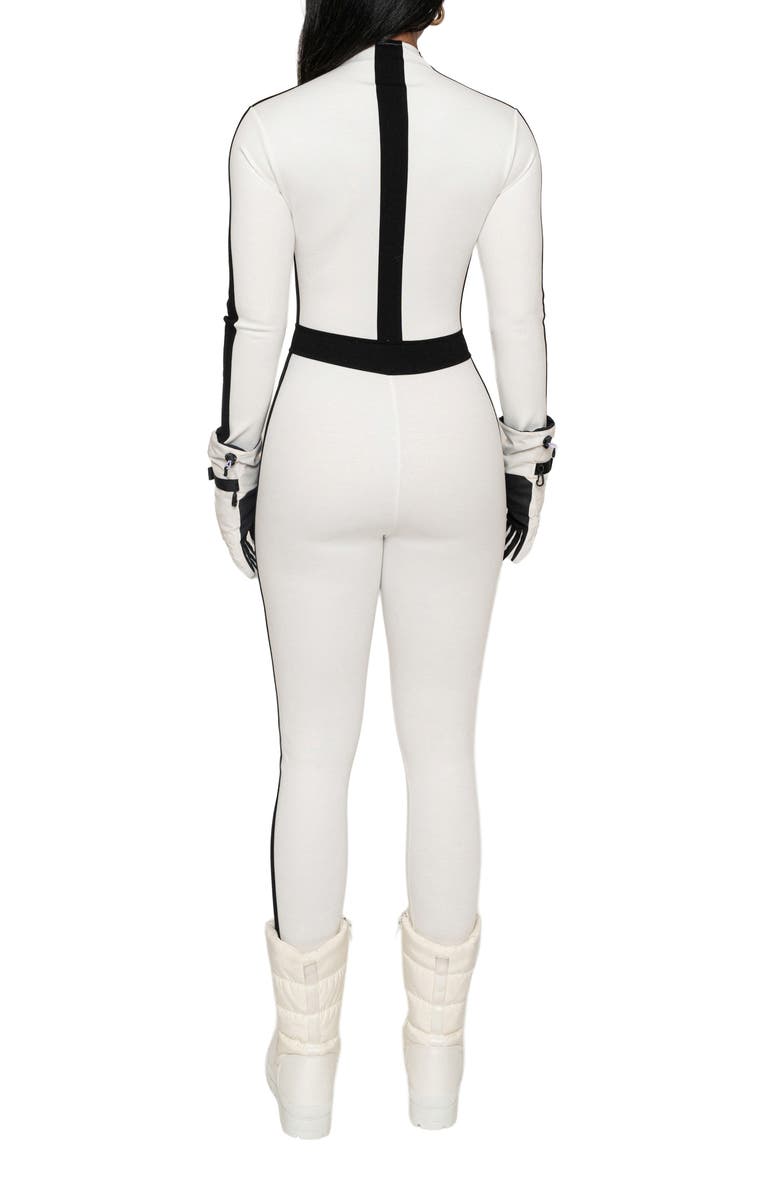 JLUXLABEL Off Limits Long Sleeve Jumpsuit, Alternate, color, Ivory