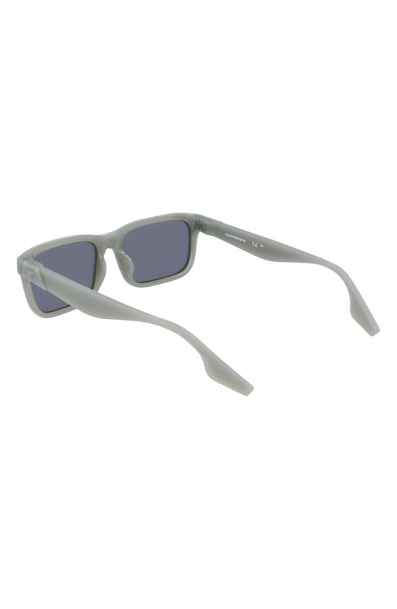 Converse Restore 54mm Rectangular Sunglasses, Alternate, color, Milky Summit Sage