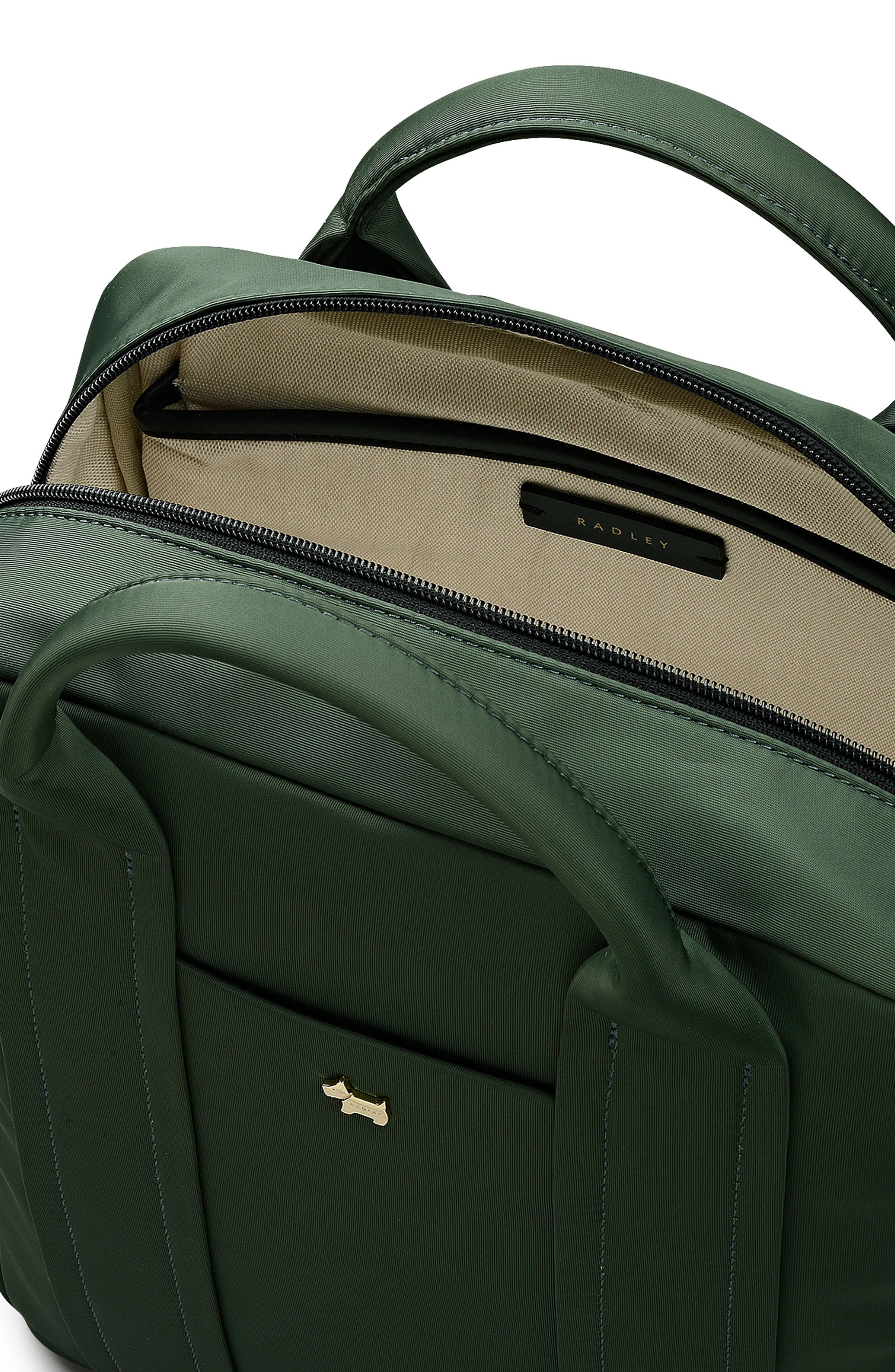 Radley Large Grove Close Recycled Polyester Backpack, Alternate, color, Khaki