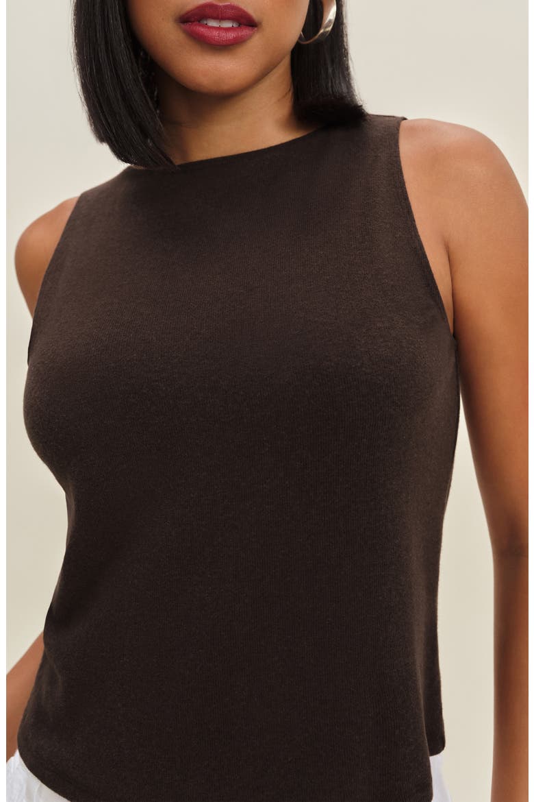 Pears Knit Tank, Alternate, color, MOLE