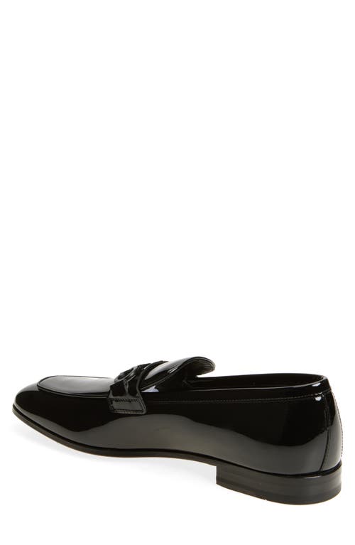 Ferragamo Balty Patent Loafer In Multi