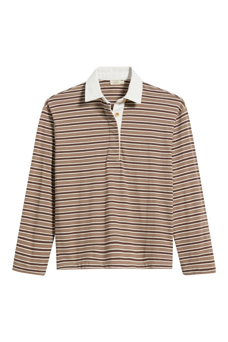 Stripe Cotton Jersey Rugby Shirt, Alternate, color, MOUNTAIN TRAIL