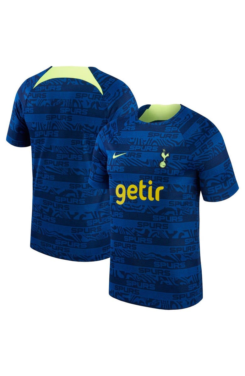 Nike Youth Nike Blue Tottenham Hotspur 2022 Pre-Match Raglan Performance Top, Main, color, Blue