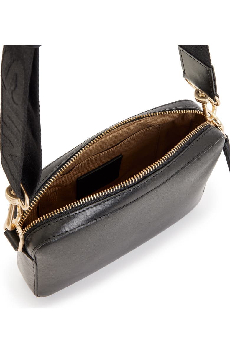AllSaints Lucile Leather Crossbody Bag, Alternate, color,