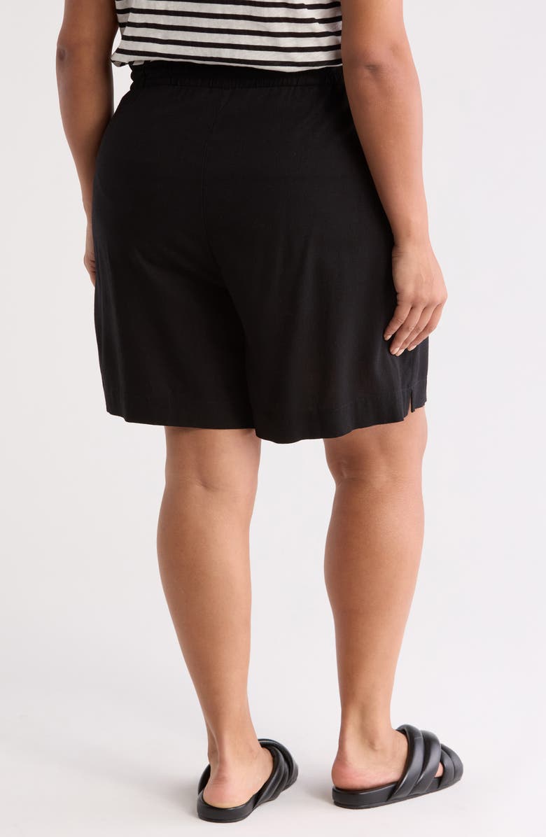 VERO MODA High Waist Paperbag Shorts, Alternate, color, 